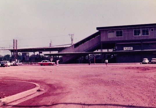 昭和４６年天王台駅前２